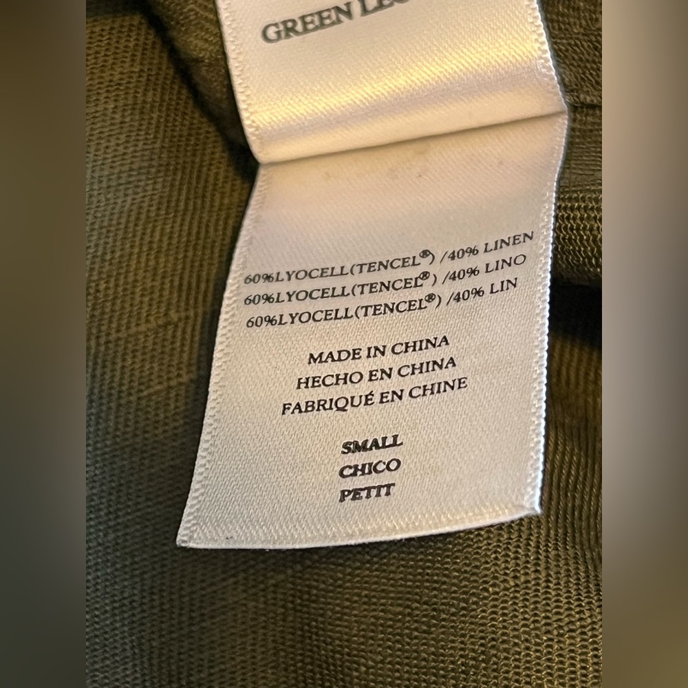 Rails Collins Leopard Print Linen Blend Jacket Size Small - Picture 9 of 9